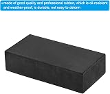 PATIKIL Rubber Anti-Vibration Pads 8 Pcs Square 4"x2"x1" Black for HVAC Air view 4