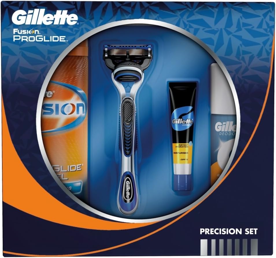 Gillette Precision Gift Set includes ProGlide Razor, Proglide Hydrating