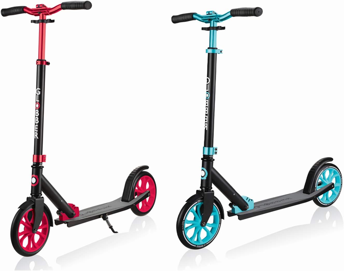 Adults Wide Aluminum Deck Flex Carbon Rear Brake Globber Stunt Scooter GS 540 2 Wheel for