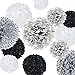 Vidal Crafts 20 Pcs Party Tissue Paper Pom Poms Kit 14