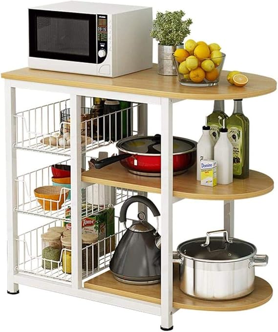 MISLD Microondas Horno Estante de la Cocina condimento Planta en