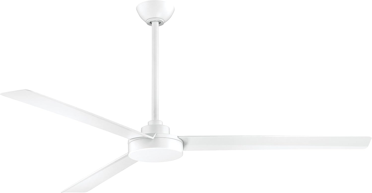 Minka Aire F624 Whf Roto Xl 62 3 Blades Ceiling Fan In Flat White