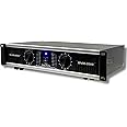 MUSYSIC Stereo Audio Amplifier-2000Watts Amplifier Audio- 2 Channel Power Amplifier System Home Theater Sound System 1/4 Inch Inputs