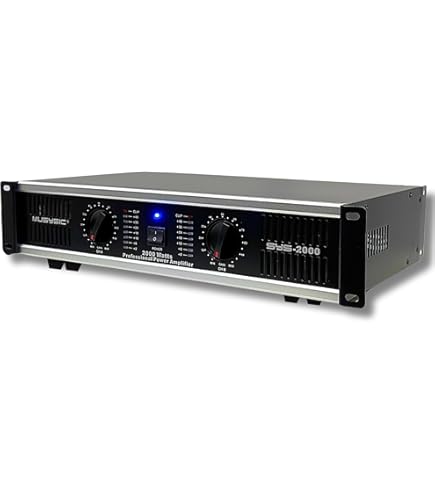Amazon.com: ART SLA-2 2-Channel Studio Linear Power