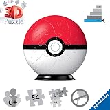 Ravensburger Pokemon Pokeball 3D Jigsaw Puzzle Ball 54 Pieces 6+ NO GLUE view 3