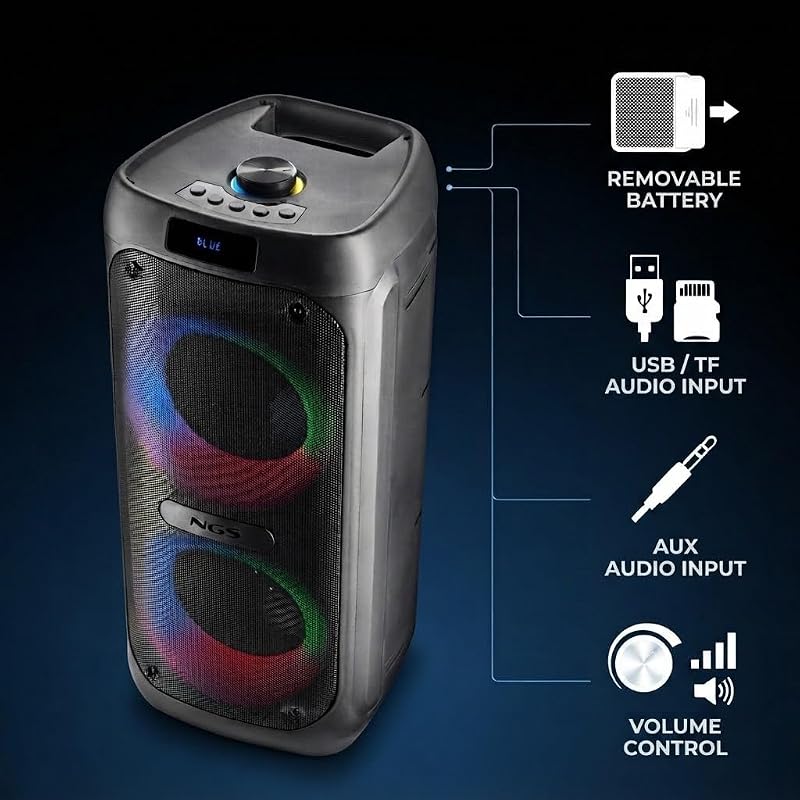 Wild Banger 3 – Coluna Compatível com Bluetooth