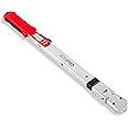 Olsa 1/2-Inch Drive Split Beam Torque Wrench - 32-250 ft-lb, +-4% Accuracy, 15° Flex Head