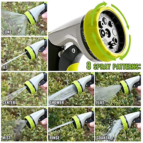 Pamapic 100 FT Expandable Garden Hose, Lightweight Durable Flexible