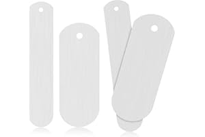 Hotop 4 Pieces Sublimation Socks Jigs Blanks Polyester Metal Insert Straight Crew Sock Jigs Dye Printing Heat Press Transfer DIY Accessories, 2 Sizes for Adult Women Man