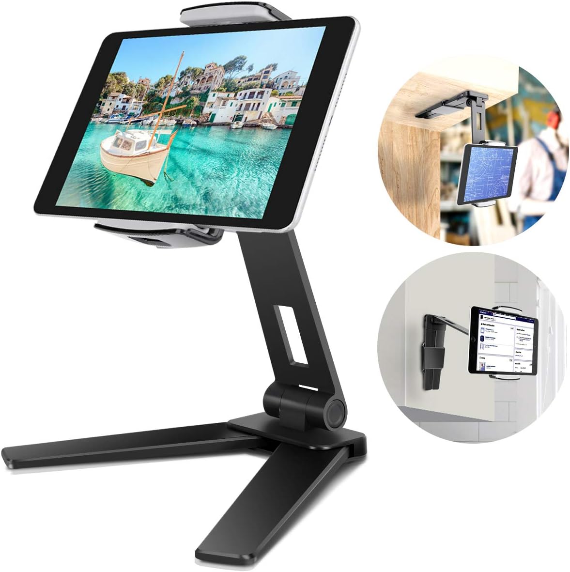 BLand Tablet Stand, Tablet Wall Mount / Under Holder, Desktop