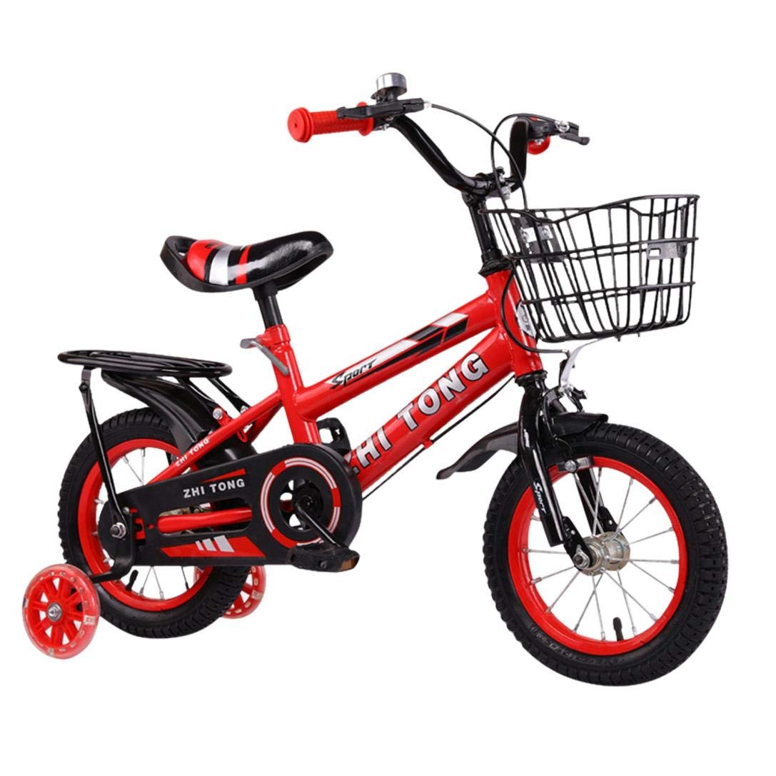 LISMENT Child Bicycle,12-Inches Kids Bike,with Training Wheels,for Kids 2-5 Years Old or 35-41Inches