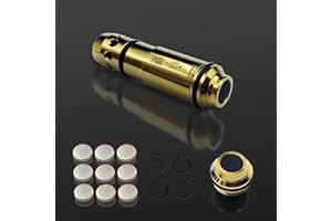 Angeebin Laser Training Cartridge and Target for 45ACP,40S&W,380ACP,9MM Suitable for Dry Fire Training, Laser Bullet with Spare Accessories