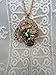 Neoglory 14k Gold Plated Yellow Crystal Animal Leopard Long Necklace Pendants 30