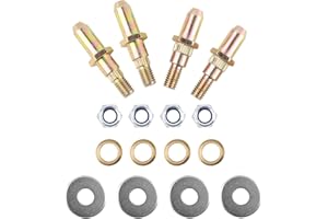 VVORHSBELL Door Hinge Pin and Bushing Repair Kits Compatible with 1999-UP GMC Sierra Silverado Chevy Truck SUV