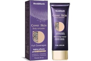 FW ZONE Body Coverage Perfector Waterproof, Tattoo Cover Up Makeup, Moisturizing Leg and Body Foundation