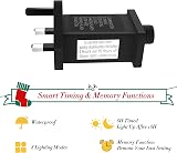 Gcstnn 31V Transformer for Christmas Lights 6W IP44 Memory Timer 8 Modes view 3