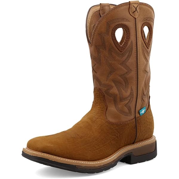 Twisted X Square Toe Box Western 14\