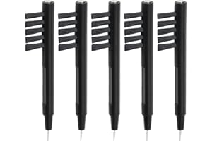 U-Shaped Hearing Amplifier Cleaning Brush Set 5 Pcs with Wax Remover and Magnetic Tip for Earwax Cleaner and Hearing Aid Main