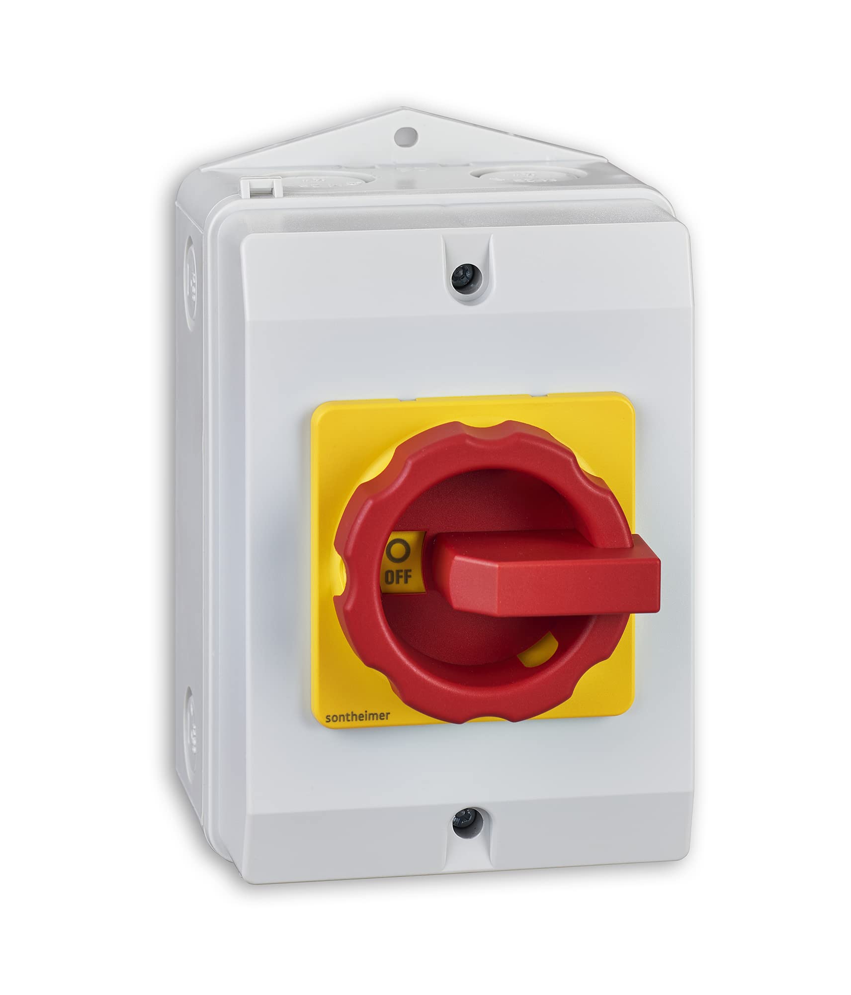 Sontheimer Repair Switch 16 A 4-Pin 7.5 kW IP65 Emergency Off/Red/Yellow