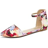 DREAM PAIRS Flapointed Women's Casual D'Orsay Pointed Plain Ballet Comfort Soft Slip On Flats Shoes