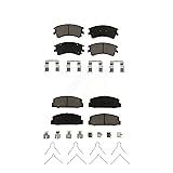 CMX Front Rear Ceramic Brake Pads Kit Replacement