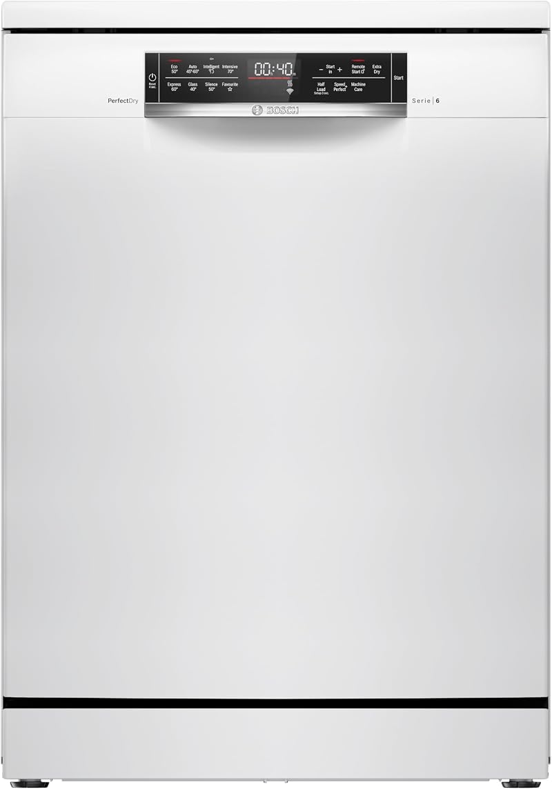 Bosch Series 6 Free-Standing Dishwasher 60 cm 14 Place White