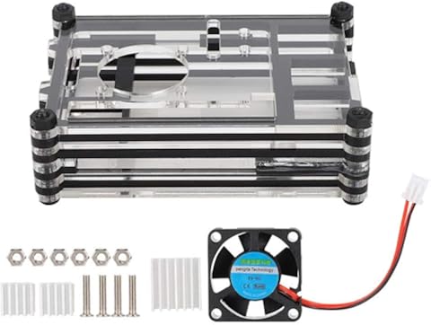 Carcasa, Carcasa de acrílico de hasta 9 Capas, para Placa Base Raspberry Pi 4B