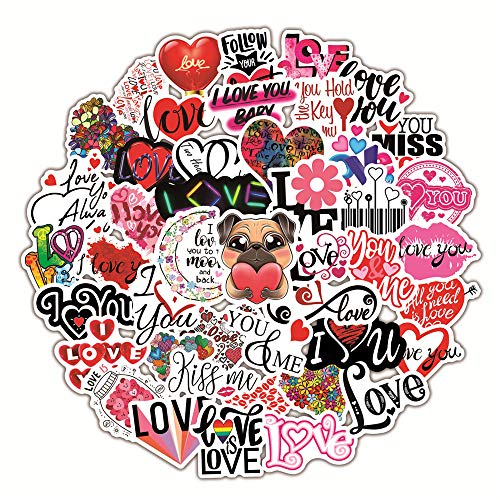 HNTR Premium Stickers | 50 Decals (Lifestyle - Love) — image 1