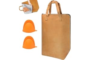 Voiiake BBQ Blanket,BBQ Blanket for Resting Meat,Reusable Meat Insulated Resting Bag with Zipper, Lightweight Foldable BBQ, Resting Blanket Insulation Meat Bag for Outdoor BBQ, Smokers and Grilling