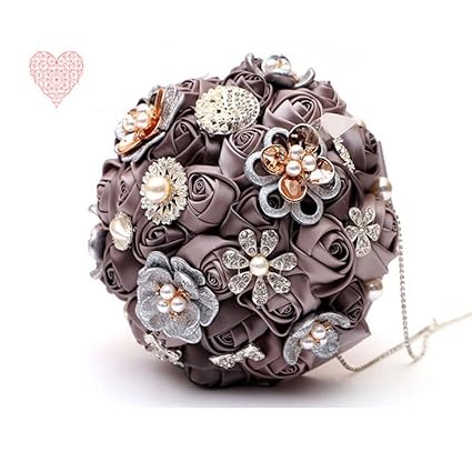 Amazon Com European And American Wedding Bride Holding Flowers