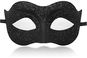 RALLEYFUN Masquerade Mask for Men Women Couple Venetian Mask for Halloween Mardi Gras Costume Party Ball