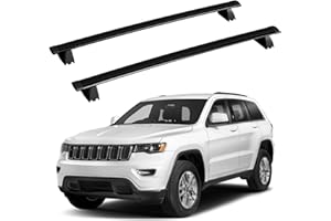 KAIZONPOT Roof Rack Cross Bars Compatible with 2011-2021 Jeep Grand Cherokee, Aluminum Car Rails Crossbars with Locks for Rooftop Luggage Kayak Bike Snowboard Skiboard Canoe