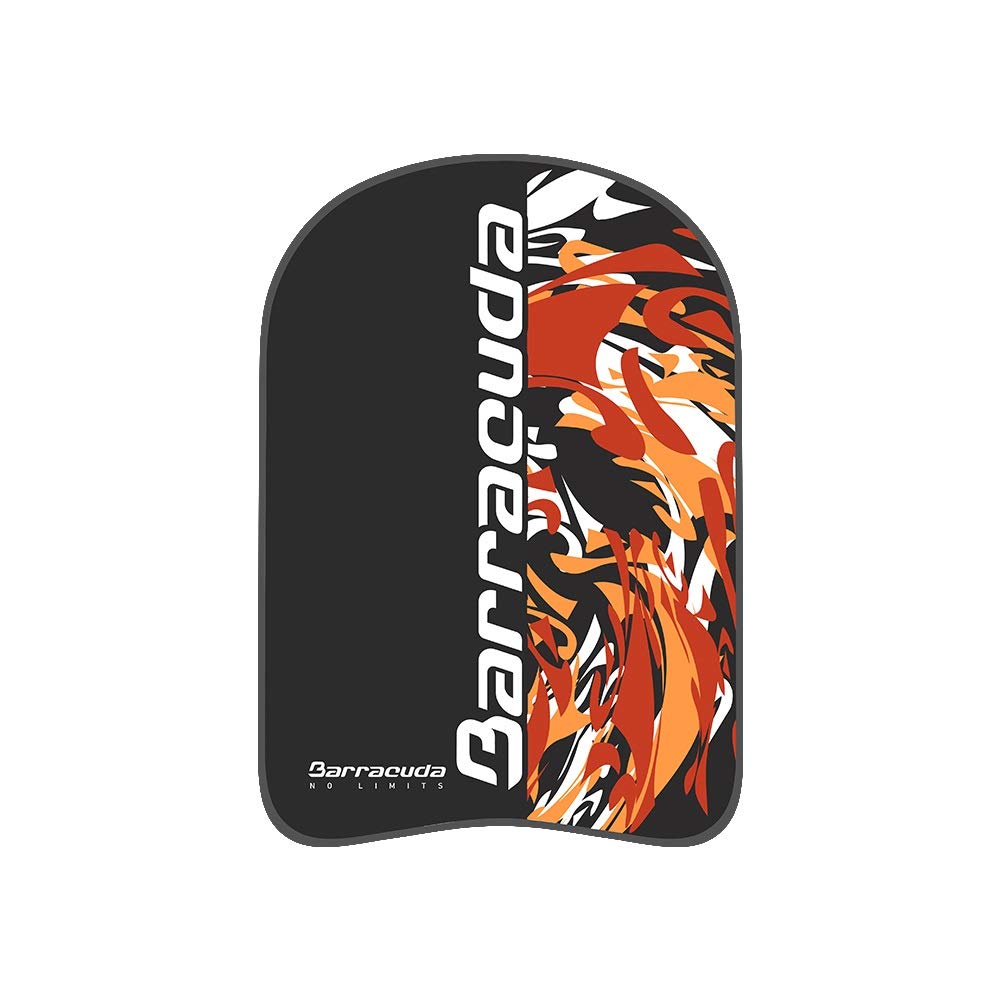 Barracuda Swimming Kickboard AQUAPOP SPIRAL - Swim Training aid, EVA, Floating Buoy, Chlorine Proof for Adults (RED/ORG)