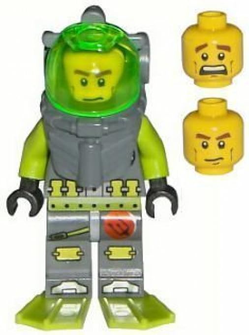 Lego Atlantis Minifigure: Diver 1 (Axel)