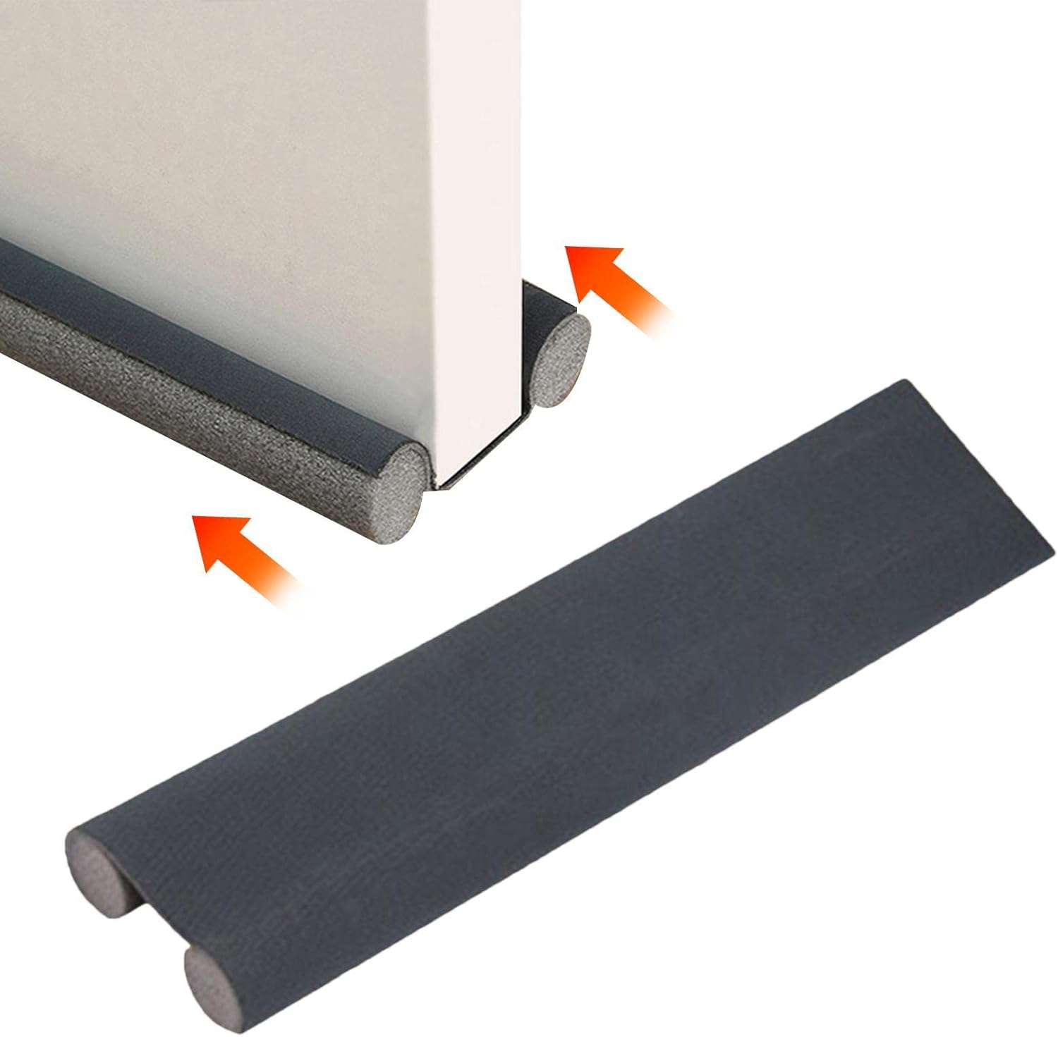 Draft Stoppers - Door Draft Stopper, Draft Stopper for Bottom, Door Draft Stopper, Draft Excluder for Doors, Door Strip Weather Stripping Noise Blocker for Doors