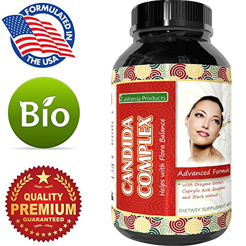 Natural candida cleanse detox complex for yeast overgrowth - diet…