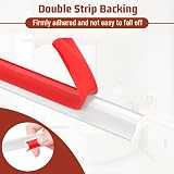Fixmend TPE Quadrant Trim 12mm x 9mm Self Adhesive White 3m view 4
