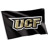 Desert Cactus University of Central Florida UCF Flag - 3 x 5 Feet Golden Knights Banner, Indoor/Outdoor Durable Fabric, 100% Polyester Design (Style 2)