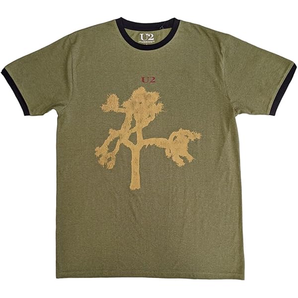 Amazon.com: U2 T Shirt War Red Rocks Live Band Logo Official