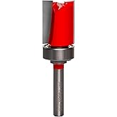 Freud 50-106 3/4-Inch Diameter Top Bearing Flush Trim Router Bit with 1/4-Inch Shank