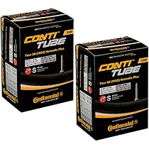 Lot De 3 Chambres à Air Continental Tour 28 – 700 X 32-47c, Valve Presta 42 Mm, Noir