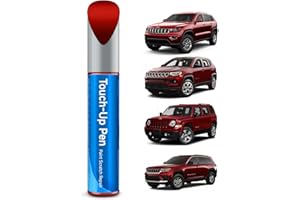 RSACET PRP/JRP Deep Cherry Red Crystal Pearl Touch Up Paint Compatible with Jeep Exact Match Touch Up Paint Car Scratch Repai