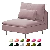 Custom Made Soderhamn 1 Seater Sofa Velvet