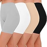ZENUTA Seamless Slip Shorts for Under Dresses Anti Chafing Shorts Womens Bike Shorts for Yoga Workout