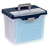 Office Depot Large Mobile File Box, Letter Size, 11