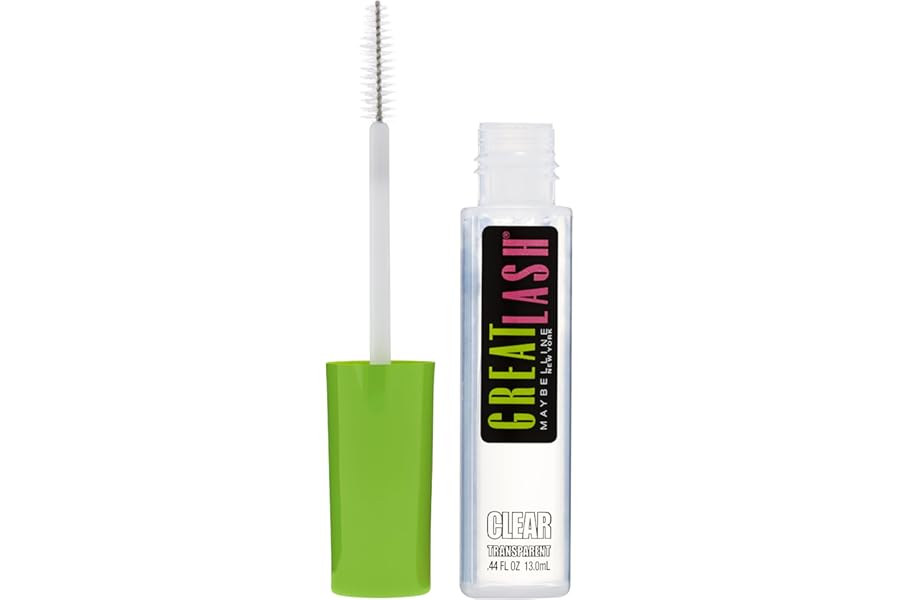 Maybelline Great Lash Clear Mascara, Conditioning Formula for Lashes and Eyebrows for a Natural Eye Makeup Look, 1 Count