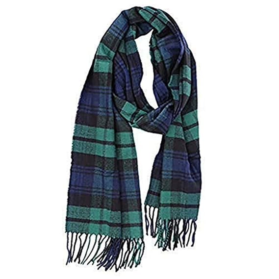 Schal Kariert Plaid Winter unisex Winterschal Kinder Mädchen Jungen Halstücher Warm weich Streifen Gitter Deckenschal Kaschmi