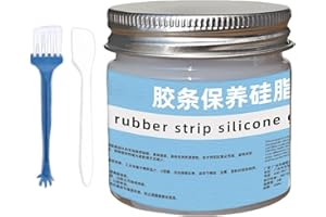 Automobile Grease - Rubber Strip Conditioner - Silicone Paste - for Window Maintenance Vehicle Care Automotive Routine