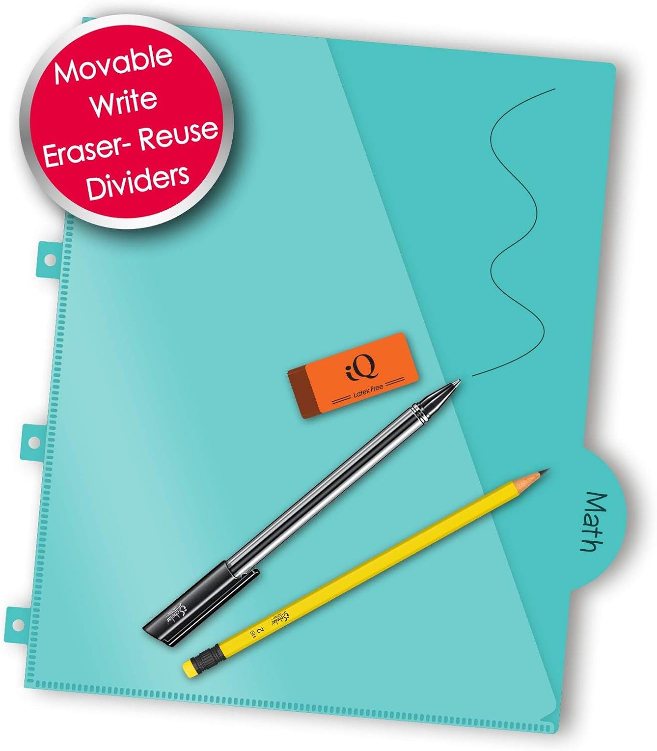 iScholar iQ Poly Fashion Cover 10 Subject Notebook, College Ruled, 11" x 8.5", 250 Sheets, Designs Will Vary (58913) - Fashion Print Light : Office Products