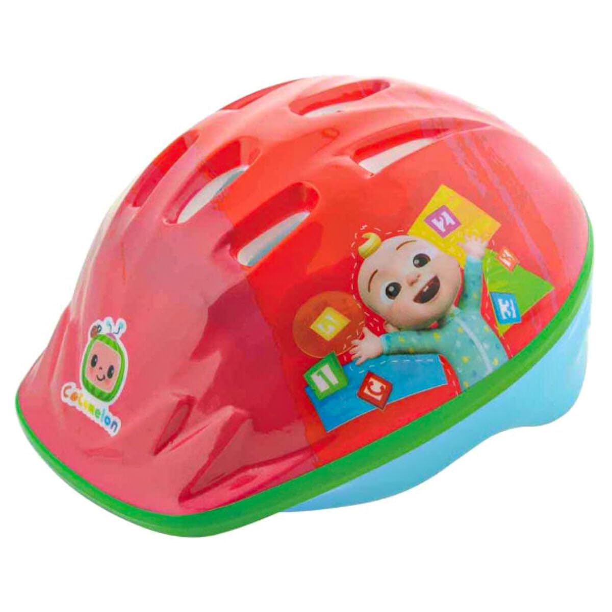 Cocomelon Safety Helmet for Kids, Children & Toddlers - Impact Resistant & Durable Helmet for Bicycle, Scooter, Rollerskate, Skateboard - Lightweight & Adjustable - Protective Gear for Boys & Girls